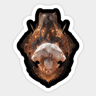 Black Panther Dark Sticker